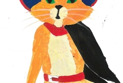 "Кот в сапогах", Тишкина Анна, 14 лет